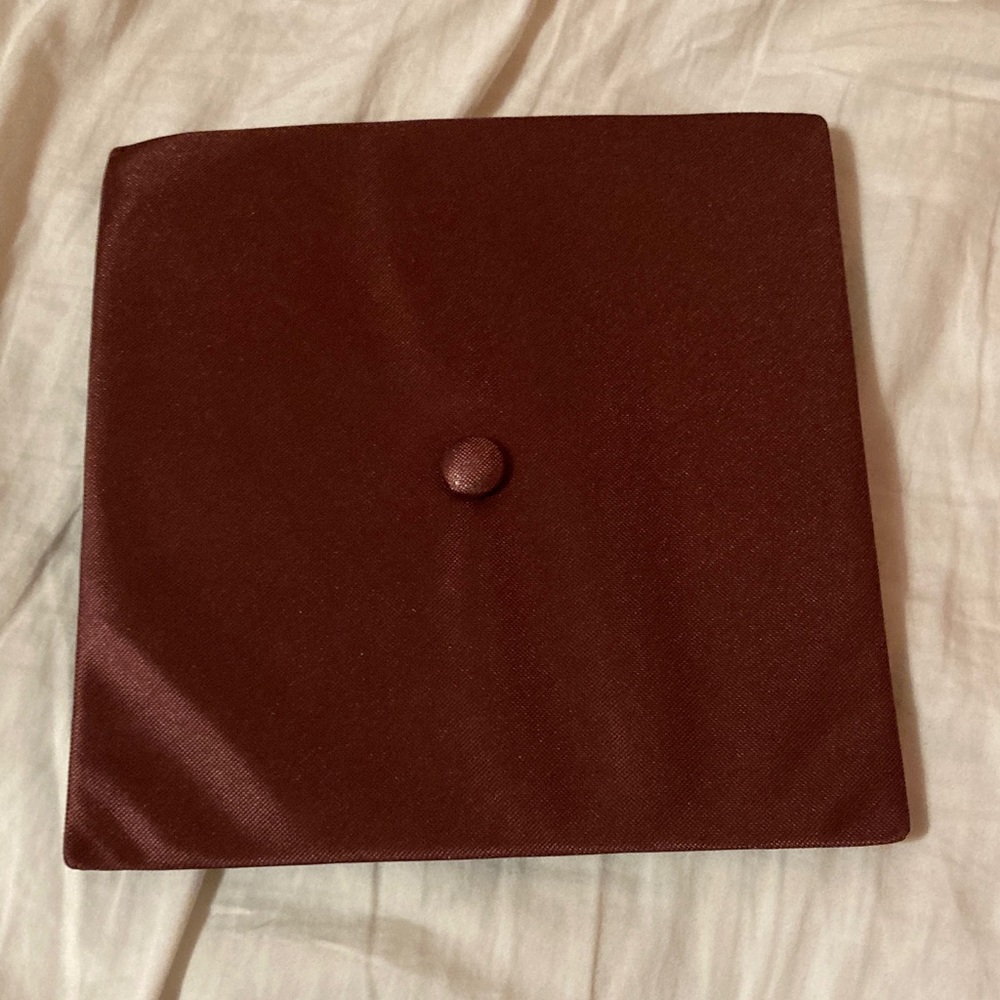 Maroon Graduation Cap